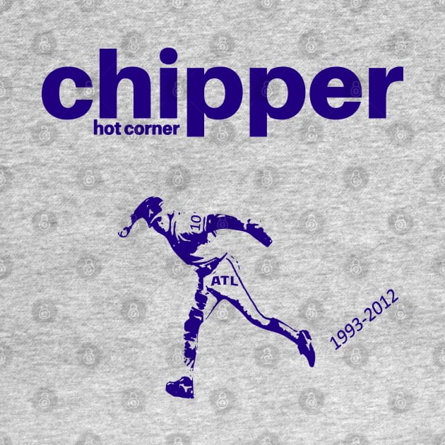 Chipper Jones Atlanta Hot Corner by Pastime Pros